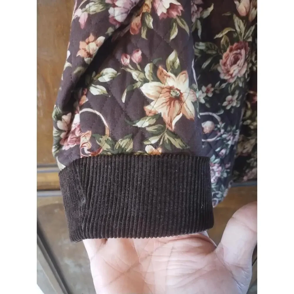 Portraits by Northern Isles Vintage Floral Print jacket size medium - Picture 3 of 7